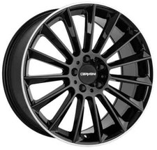 Carmani 17 Fritz 8,0x19et37 lk5x112 black Lip polish  Audi, Cupra, Seat