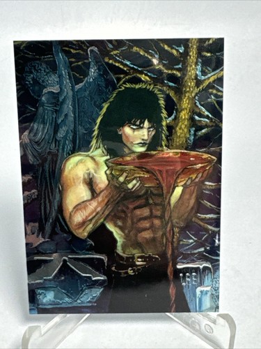 1996 KSP The Crow City Of Angels Movie Crowmium Insert Card 1 of 6 NM-MT Chrome - Picture 2 of 9