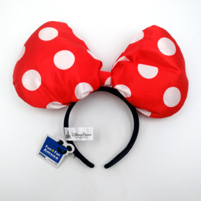 Disney Park Resort Bow Mickey Mouse Hand White Minnie Ears Gifts Cos Headband