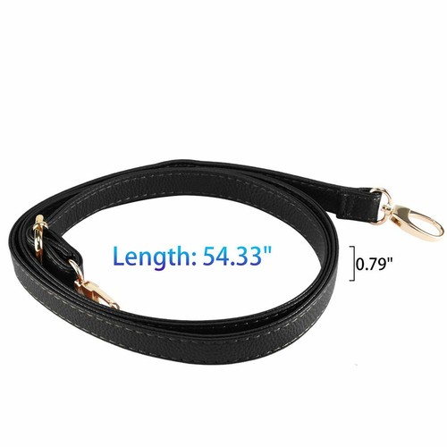 Replacement Purse Leather Strap Handle Shoulder Crossbody Handbag Bag Belt 138cm - Picture 4 of 16