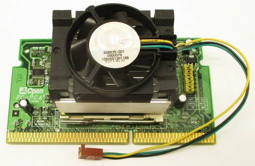 Vintage 1999 AOpen AX63 PRO Slot 1 Motherboard Set with CPU, RAM, Video, Working - Bild 3 von 19