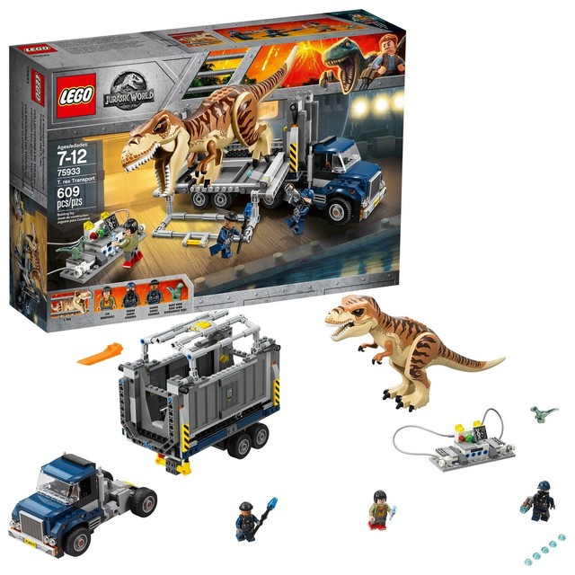 jurassic world toy truck