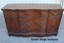 61347 antique mahogany buffet sideboard server cabinet