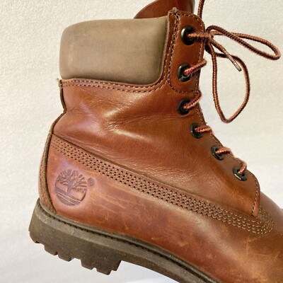 Timberland Vintage 1980s Leather Boots Men display picture 2
