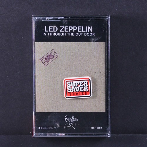 LED ZEPPELIN: in through the outdoor SWAN SONG Kaseta zapieczętowana - Zdjęcie 1 z 2