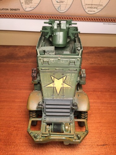 A05 Forces of Valor Unimax 1:32 WWII US Army M16 Flak Halftrack Normandy 1944 - Picture 6 of 11