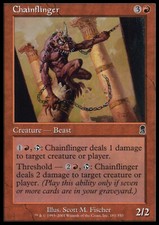 Magic the Gathering MTG Chainflinger (181) Odyssey   LP