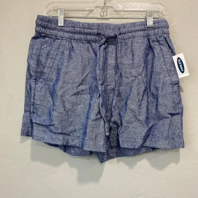 Old Navy Womens Shorts Small S Blue Elastic Waist Drawstring