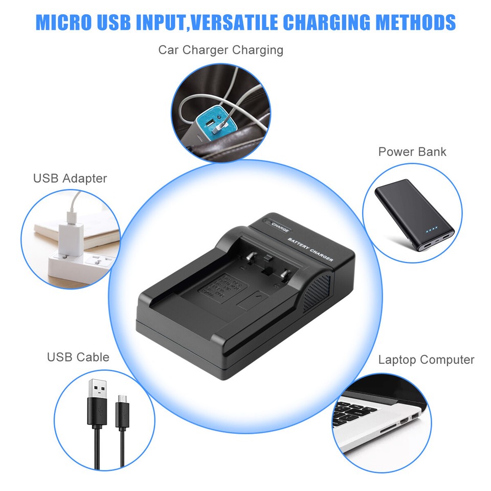 2Pcs NP45A Battery & Charger For Fujifilm FinePix XP130 XP70 XP20 NP