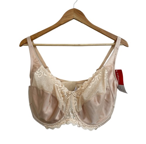 NWT TRIUMPH Beige Nude Pure Luxury Support Underwire Bra Size 18E - Picture 2 of 6