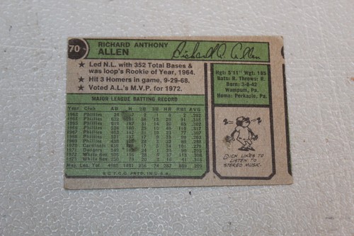 1974 Topps Baseball - Complete Finish Fill Your List Set U-Pick #1-358 - Picture 77 of 504