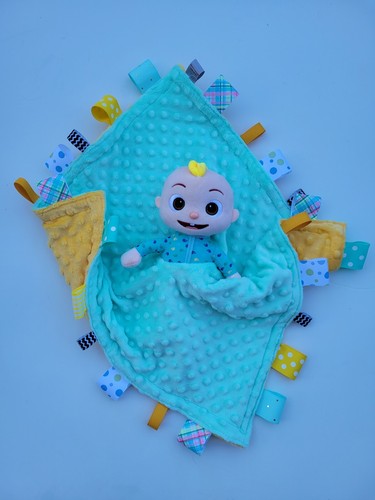 Lovey JJ plush blanket plush , Security Blanket for Babies & Toddlers JJ Comfort - Bild 1 von 11