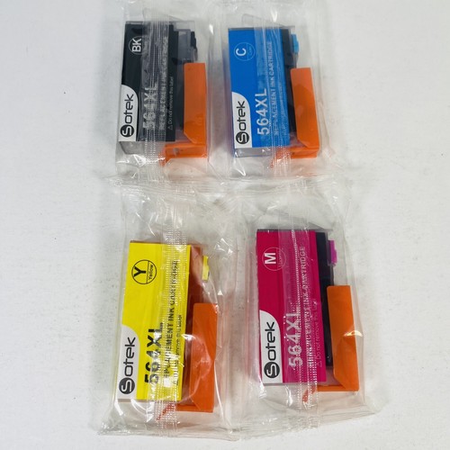 Sotek 4PK New 564XL Ink Cartridge HP Photosmart Magenta Cyan Black Yellow Sealed - Picture 6 of 8