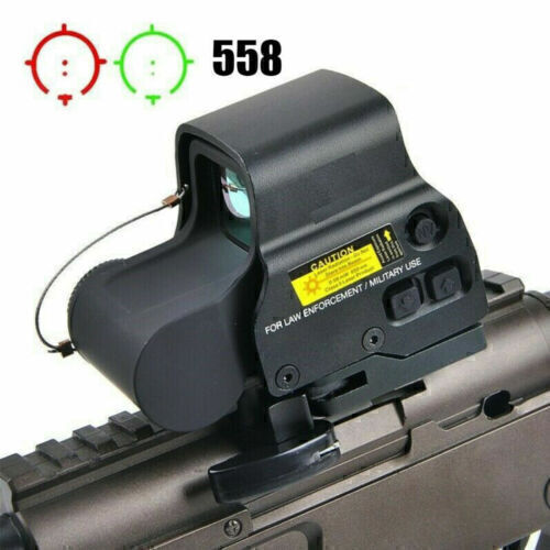 Red Green Dot Sight Tactical 558 EXPS3-2 Holographic Sight Hunting Scope Clone U - Bild 2 von 11
