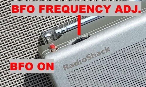 SSB mode RadioShack DX399 AM FM SW bands pocket size radio with built in BFO - Zdjęcie 5 z 14