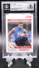 PATRICK PETERSON SIGNED 2011 SCORE #371 ROOKIE CARD RC BECKETT BGS AUTO BAS PATRICK PETERSON SIGNED 2011 SCORE #371 ROOKIE CARD RC BECKETT BGS AUTO BAS