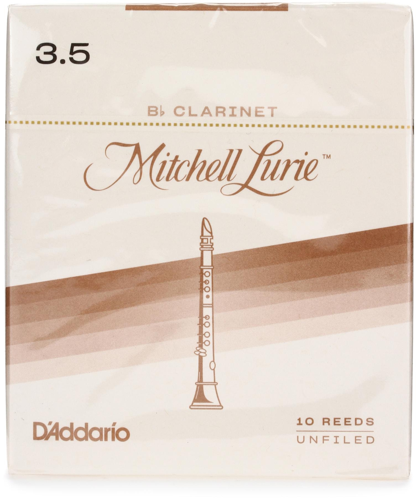 Тростник для кларнета DAddario RML10BCL Mitchell Lurie Bb - 3,5 (10 штук в упаковке)