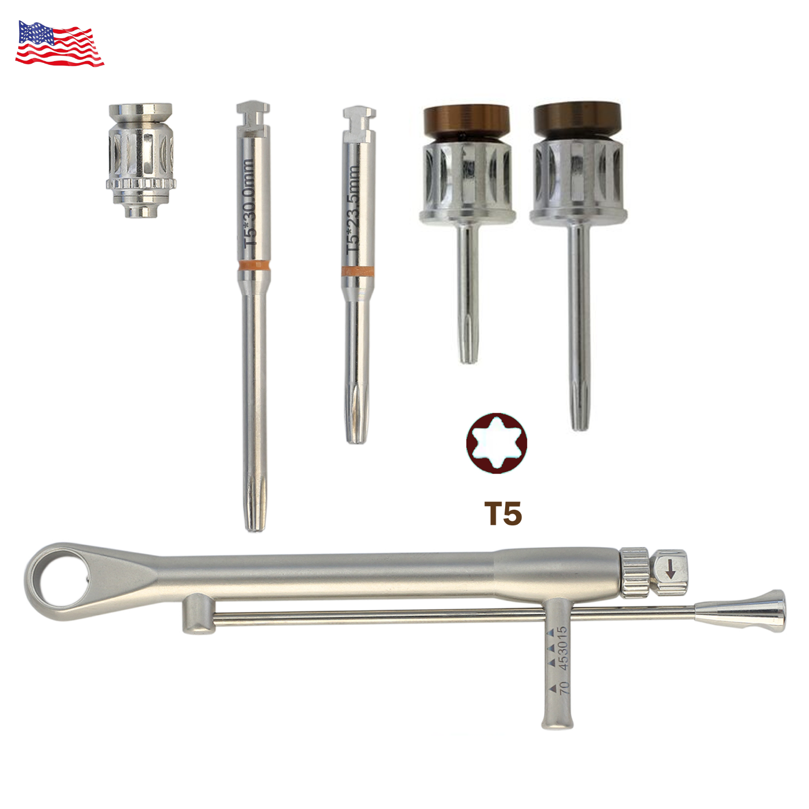 Dental Implant NOBEL Screwdriver UniGrip Torque Wrench Ratchet Abutment Adapter eBay