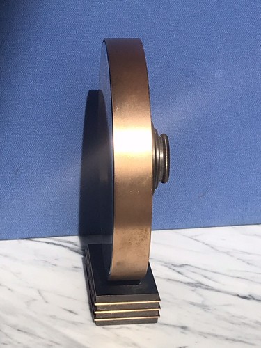 Kienzle Tischuhr Prominente Provenienz : August Oetker Design Heinrich Möller - Bild 6 von 6