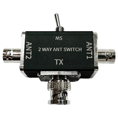 2-drożny 100W CB/HAM Antena Przełącznik koncentryczny Adapter SO239 / BNC Złącze 1-30MHz - Zdjęcie 11 z 12