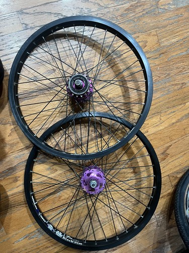 Oldschool Bmx Purple Crupi Naben 20 Zoll Räder - Bild 2 von 5