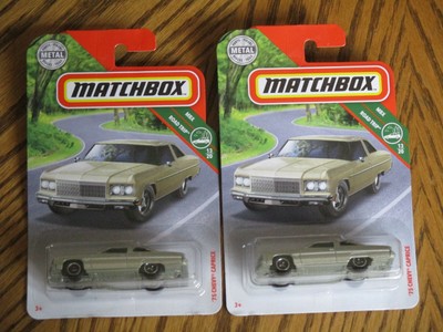 Lot of 2 2019 Matchbox /'75 CHEVY CAPRICE