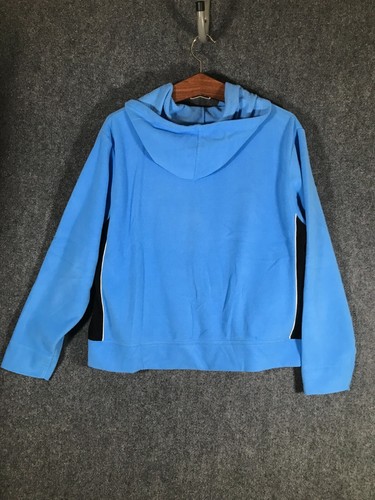Adidas Herren blau Activewear Full Zip Outdoor Hoodie Jacke Fleece weich warm - Bild 2 von 7