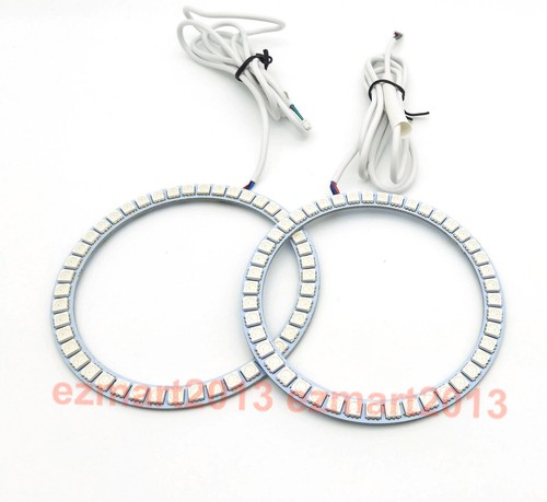 RGB halo ring for Infiniti G35 G37 Sedan 07-09 headlight bluetooth DRL LED lamp - Picture 9 of 12