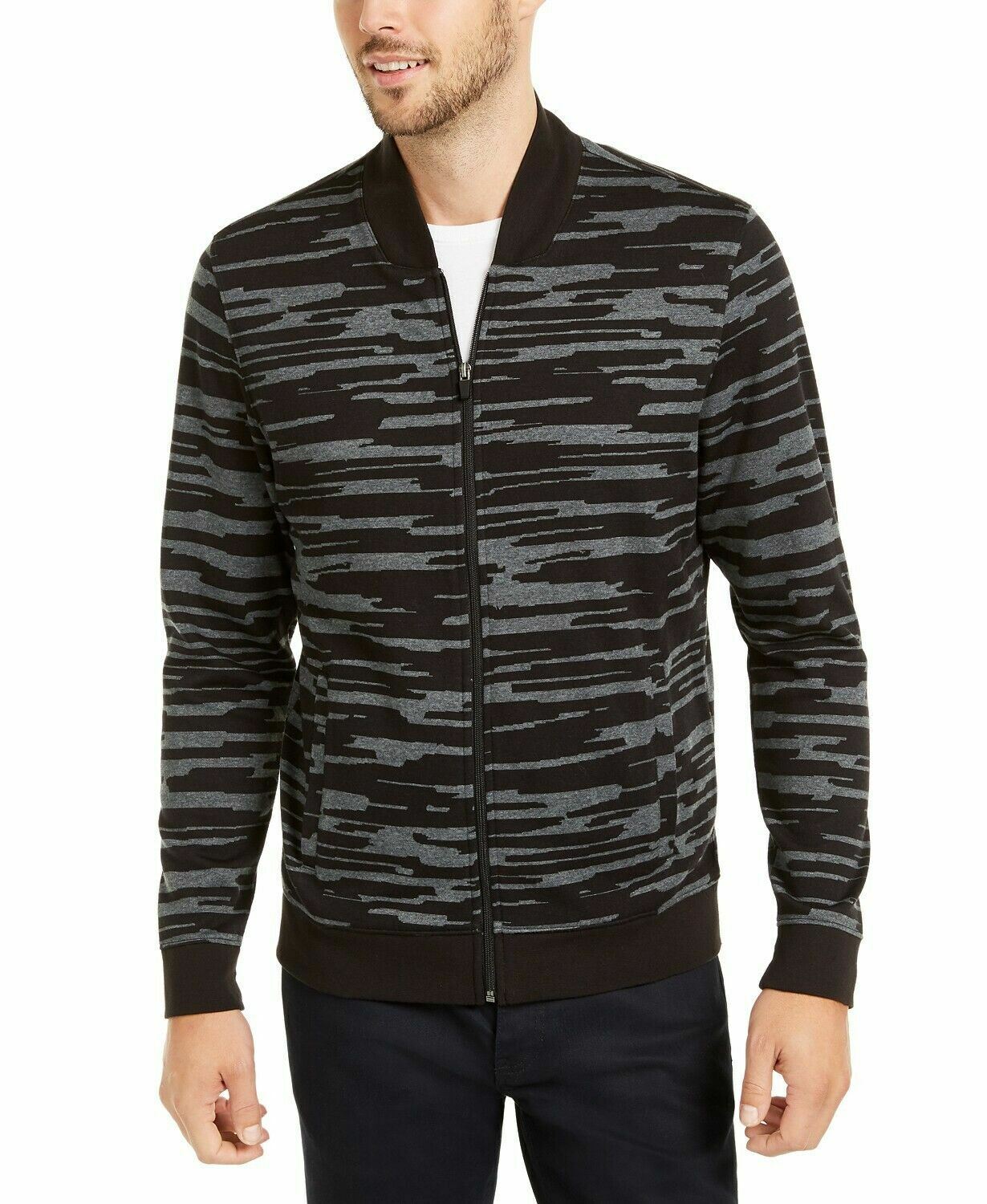 New Alfani Men's Size Large Deep Black 