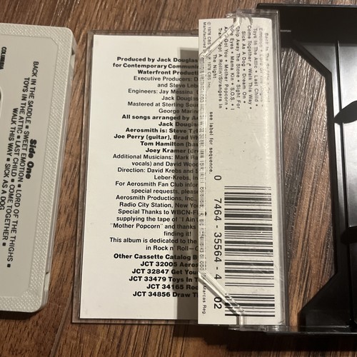 Aerosmith 3 Cassette Lot: Greatest Hits and Live Bootleg - Picture 7 of 11