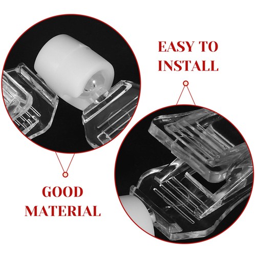 10Pcs Merchandise Sign Holder Clips Double Sided Supermarket Price Clips US - Bild 6 von 12