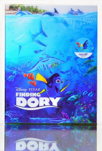 FINDING DORY (2016) 3D+2D [Blu-ray] 3-DISC, Limited 800 (STEELBOOK), LENTICULAR~ - Picture 8 of 9