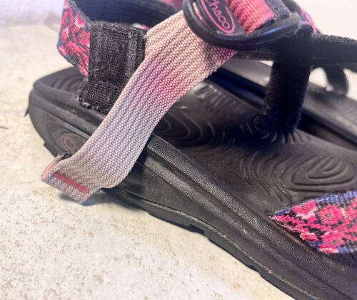 Chaco pink black classic outdoor hiking sandals women's 8 Z2 - Picture 4 of 11