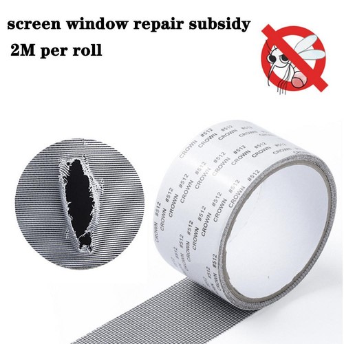 Waterproof Screen Repair Tape | Patch for Windows & Doors | Anti-Insect Grey - Picture 23 of 27