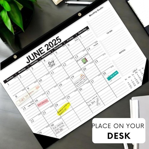 2025 Large Wall Calendar with Julian Date, Calendar 2025-2026 from Jan. 2025 ... - Picture 7 of 11