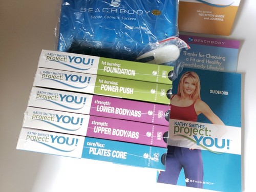 KATHY SMITH Project You! Nutrition Menus Workouts Stability Ball VHS & DVD Books - Picture 2 of 3