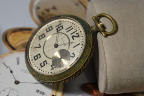 Rare Vintage 1888 ELGIN Grade 50 16s 15J Pocket Watch --4 Repair / Parts - Picture 2 of 11