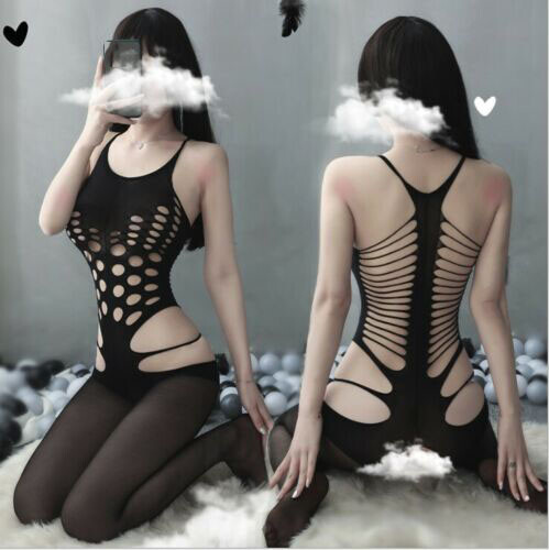 Adulto Nuevo Cuerpo de Red Medias Body Mujeres Lencería Sexy Babydoll Prendas para dormir- - Imagen 38 de 65