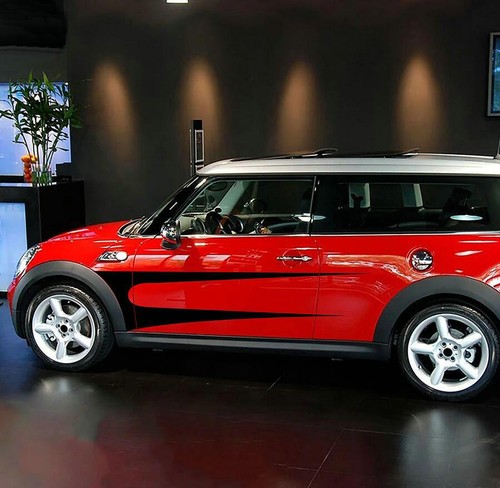 Adesivi Vinilici Strisce Laterali Per Mini Cooper S/One/Clubman - Righe Sportive Personalizzabili - Foto 2