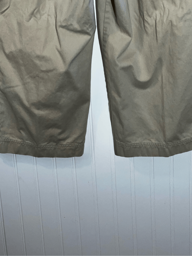 Jones New York Sport Cropped Pants Women’s Size 12 Tan Classic Pocketed Capris - Picture 8 of 9