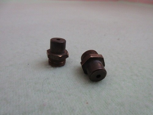* Furnace Orifice * Size # .092 * Nat. Gas * Overall Len. 5/8" * Set Of 2 * - Picture 3 of 7
