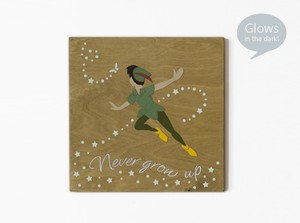 Peter Pan Nursery Wood Wall Art Handmade 9 45 X 9 45 Nursery