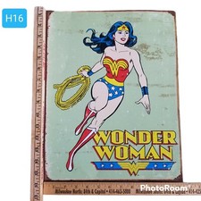 Wonder Woman Retro Metal Tin Sign DC Comics Home Kids Room Wall Decor #1642
