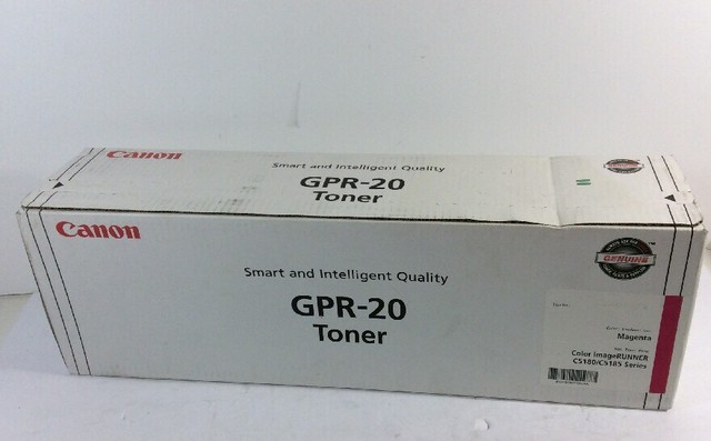 Canon 1067B001AA GPR-20M Magenta Toner Cartridge Genuine OEM Original - AM