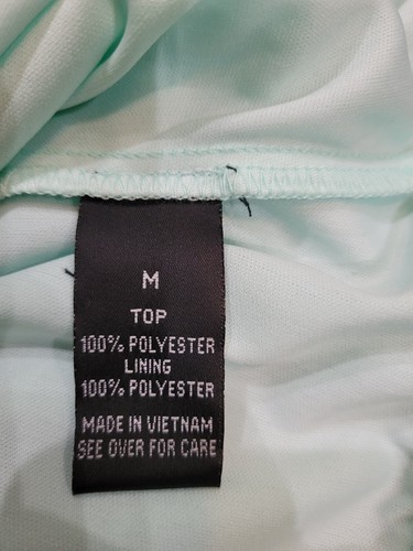 Gr. M A. Byer Damen Bluse hellgrün Spitzenärmel INVPV71 - Bild 5 von 5