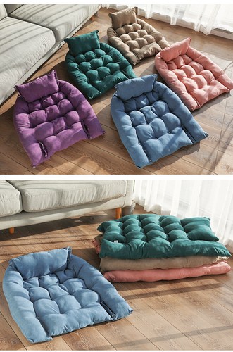 Multifunktionales Schlafsofa für Hunde / Katzen Wildlederimitat echtes weiches Kissen S - XL  - Bild 6 von 16