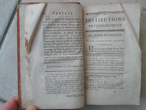 BLUMENBACH : INSTITUTIONS PHYSIOLOGIQUES, 1797. - Picture 3 of 12