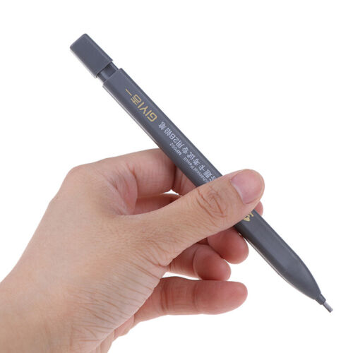 2B Lead Holder Exam Mechanical Pencil With 6pc Lead Refill Set Student SupplF#DC - Afbeelding 7 van 11