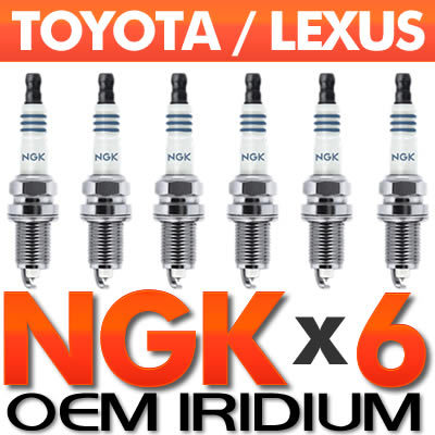 Bujía de iridio X 6 | Original fabricante de equipos originales NGK | Juego de 6 cilindros V6 camión 3.0 V6 4.0 - Imagen 1 de 3