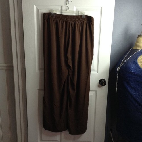 NWT Old Navy "XL" Casual Wide Leg Pant, Tall, Brown, Versatile, Causal Friday - Picture 2 of 5